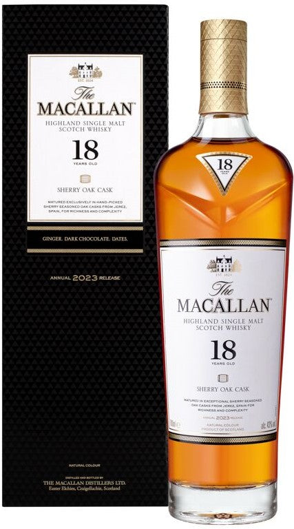 Macallan 18 Yr Sherry Oak