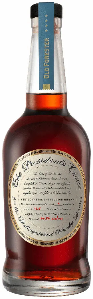 Old Forester President's Choice Barrel Proof Bourbon