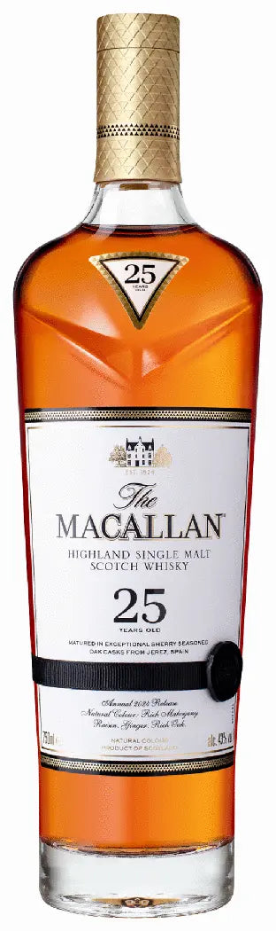 Macallan 25 Year Sherry Oak Single Malt Scotch