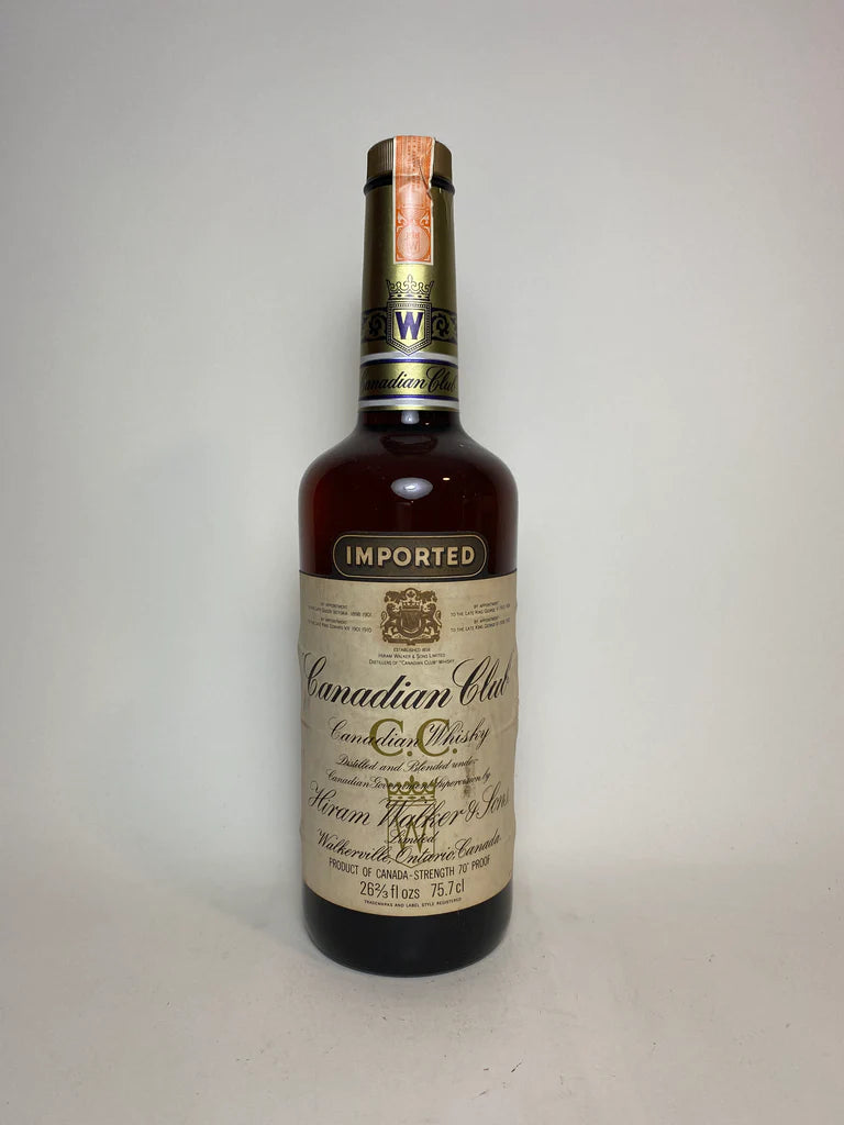 Canadian Club Blended Canadian Whisky – 1970s (40%, 75cl)