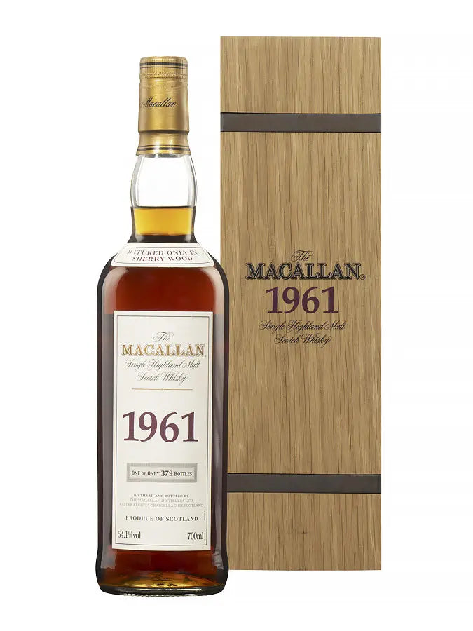 MACALLAN 40 years 1961 Fine & Rare Sherry Wood