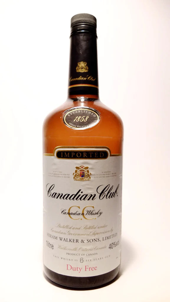 Canadian Club 6YO Blended Canadian Whisky – 1990s (40%, 75cl)