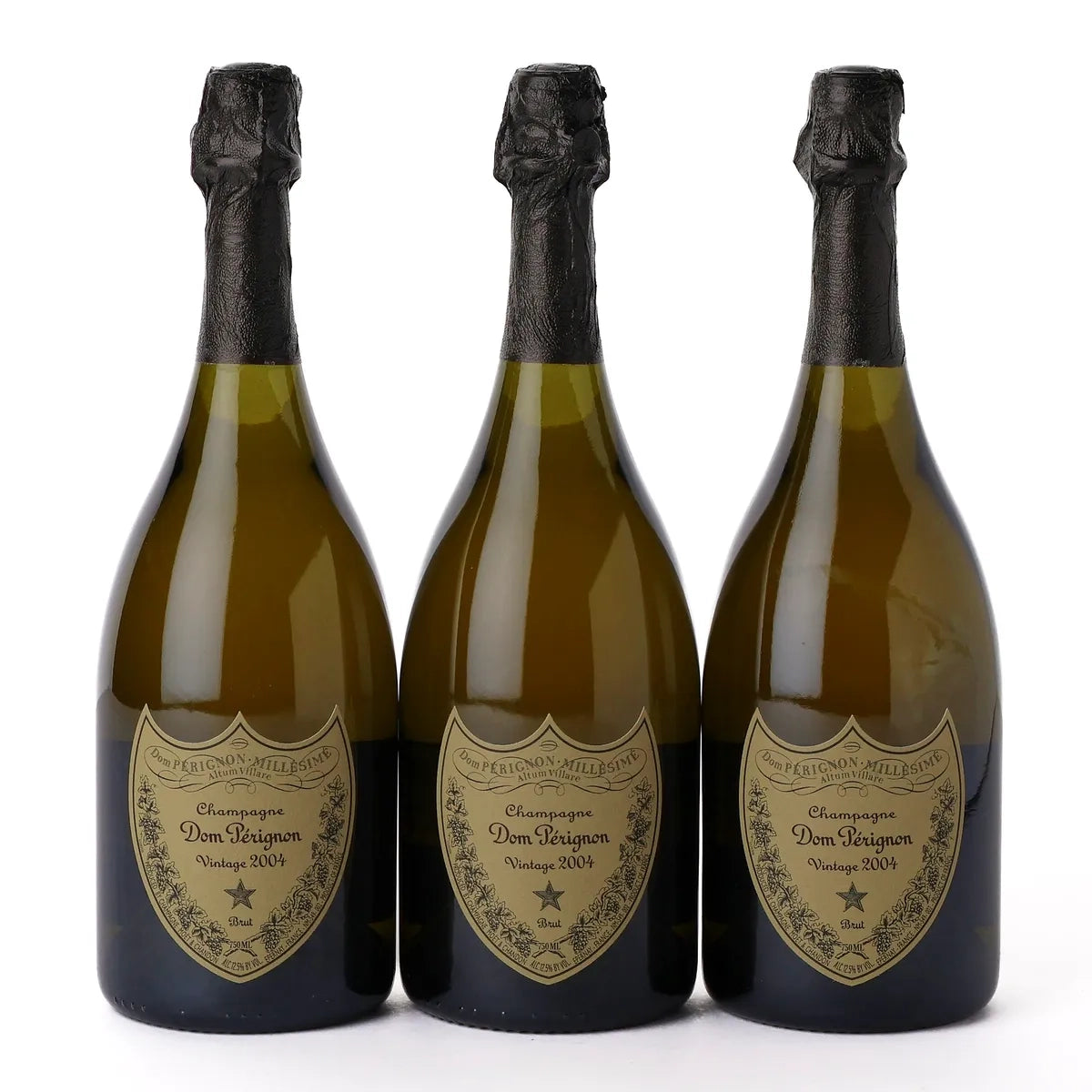 2004 Dom Perignon Brut Vintage (3 Bottles)